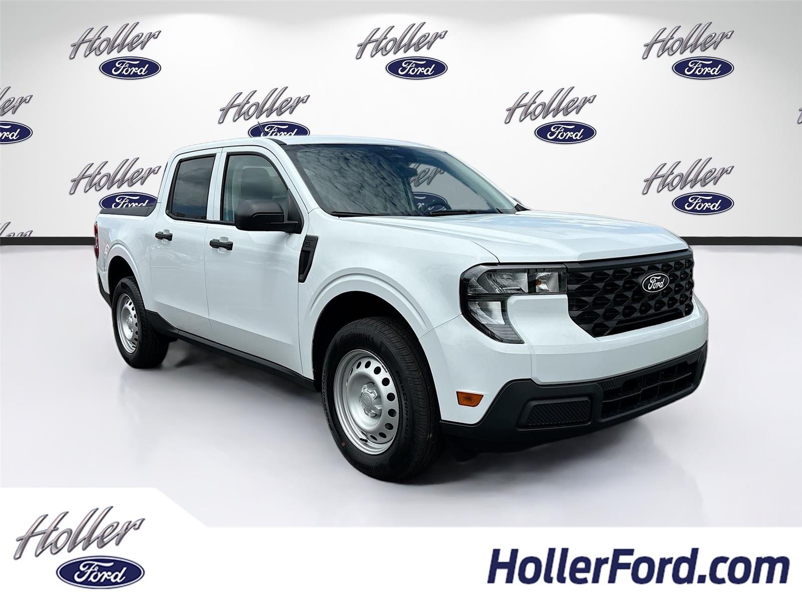 2026 Ford Maverick XL in Oxford White — front three-quarter view